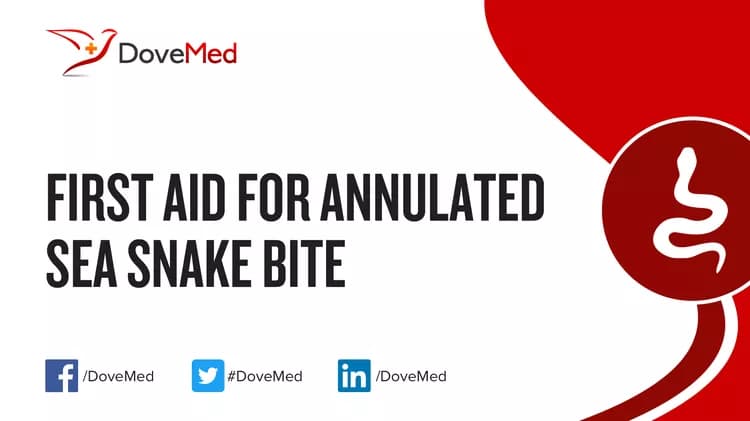 First Aid for Annulated Sea Snake Bite