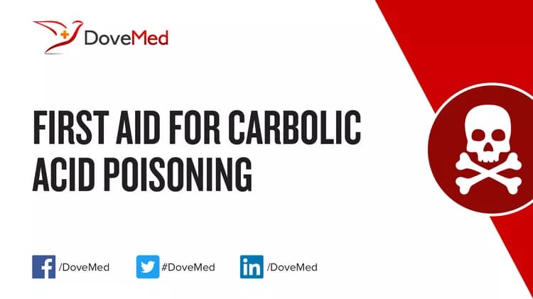 First Aid for Carbolic Acid Poisoning