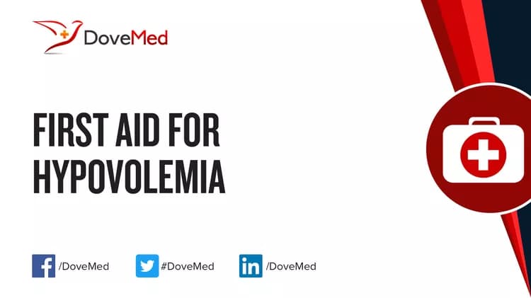 First Aid for Hypovolemia (due to Severe Bleeding)