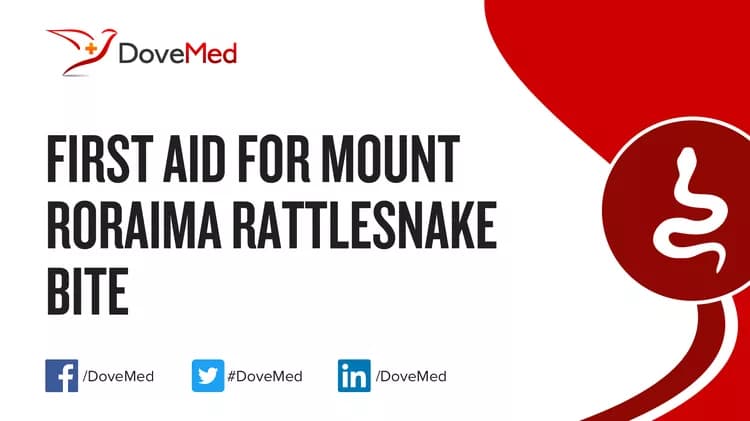 First Aid for Mount Roraima Rattlesnake Bite