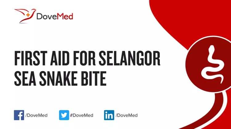 First Aid for Selangor Sea Snake Bite