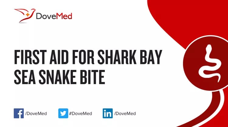 First Aid for Shark Bay Sea Snake Bite