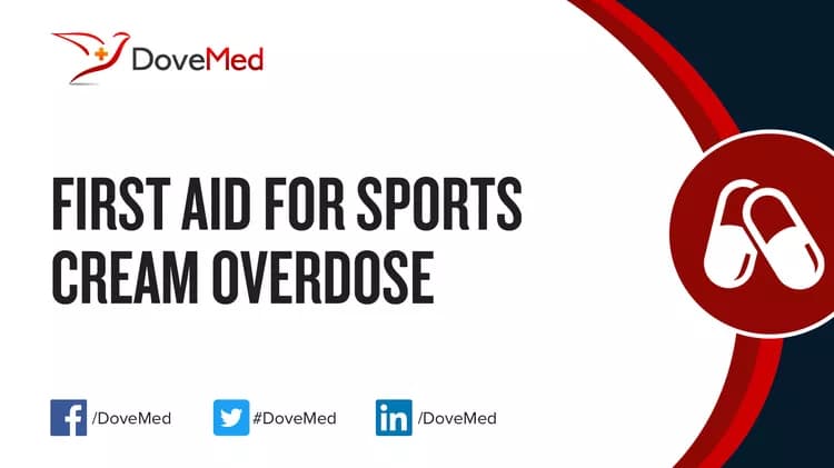 First Aid for Sports Cream Overdose