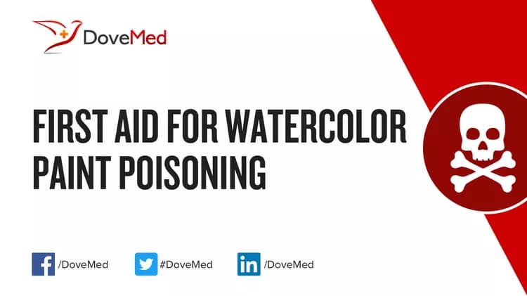 First Aid for Watercolor Paint Poisoning