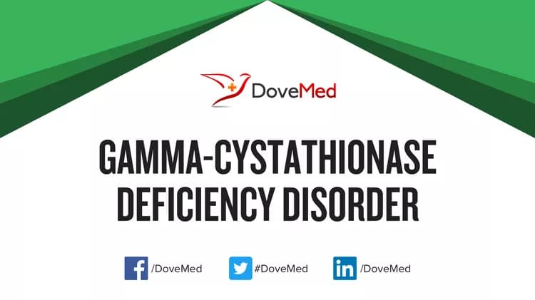 Are you satisfied with the quality of care to manage Gamma-Cystathionase Deficiency Disorder in your community?
