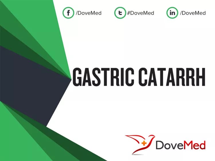 Gastric Catarrh