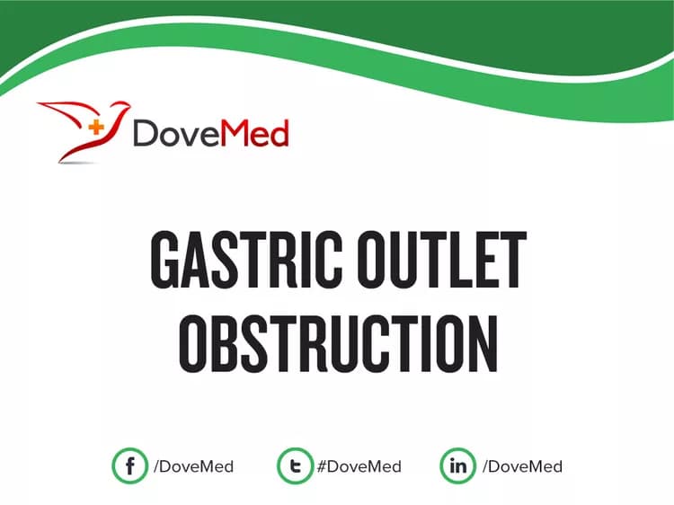 Gastric Outlet Obstruction