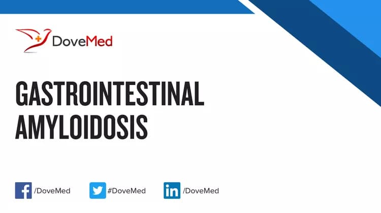Can you access healthcare professionals in your community to manage Gastrointestinal Amyloidosis?
