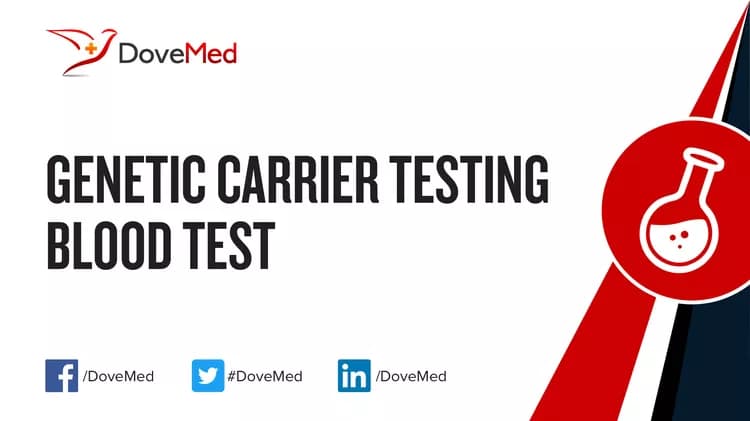 Genetic Carrier Testing Blood Test