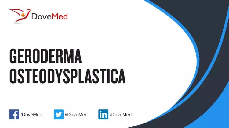 Can you access healthcare professionals in your community to manage Geroderma Osteodysplastica?