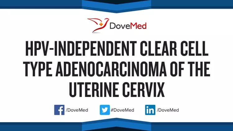 HPV-Independent Clear Cell Type Adenocarcinoma of the Uterine Cervix