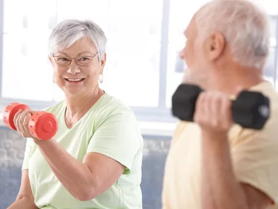 Greater Muscle Strength, Better Cognitive Function For Older People