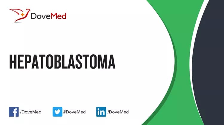 Hepatoblastoma occurs in elderly adults.