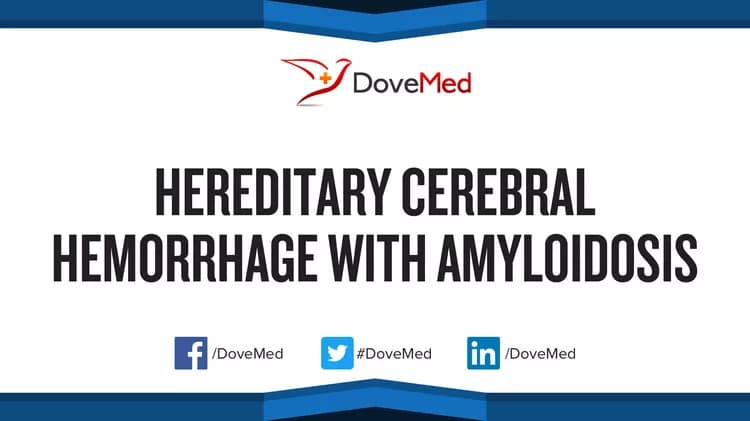 Is the cost to manage Hereditary Cerebral Hemorrhage with Amyloidosis in your community affordable?