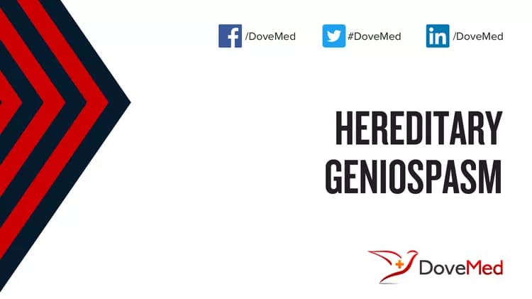 Are you satisfied with the quality of care to manage Hereditary Geniospasm in your community?
