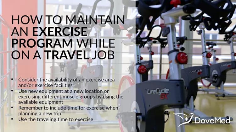 How To Maintain An Exercise Program While On A Travel Job