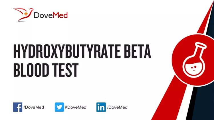 Hydroxybutyrate Beta Blood Test