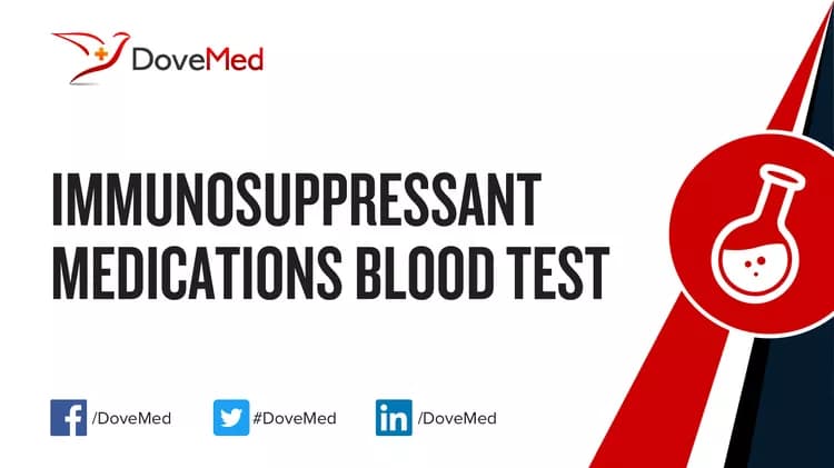Immunosuppressant Medications Blood Test