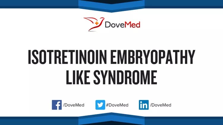 Can you access healthcare professionals in your community to manage Isotretinoin Embryopathy-Like Syndrome?