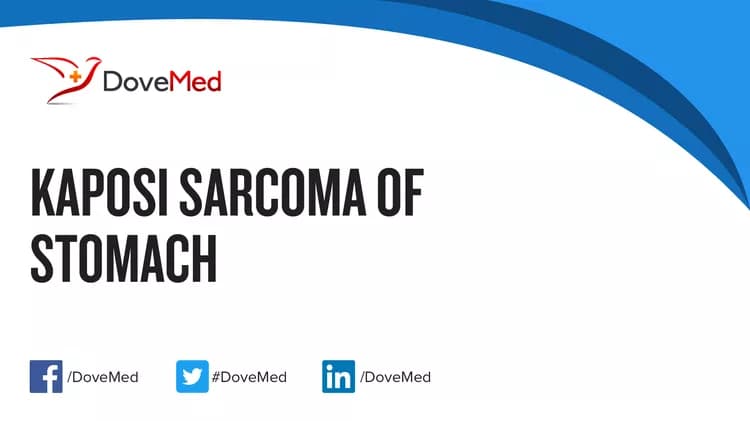Can you access healthcare professionals in your community to manage Kaposi Sarcoma of Stomach?