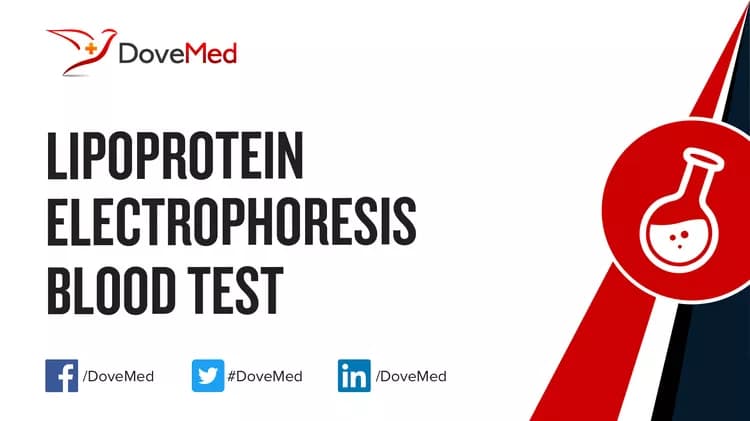 Lipoprotein Electrophoresis Blood Test