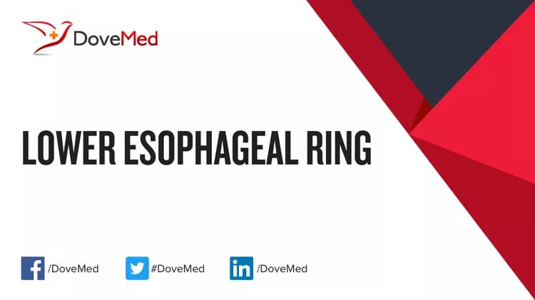 Are you satisfied with the quality of care to manage Lower Esophageal Ring in your community?