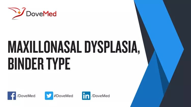 Are you satisfied with the quality of care to manage Maxillonasal Dysplasia, Binder type in your community?