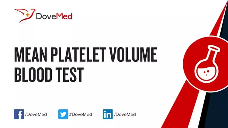 Mean Platelet Volume Blood Test