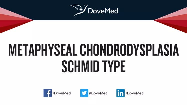 Is the cost to manage Metaphyseal Chondrodysplasia, Schmid type in your community affordable?