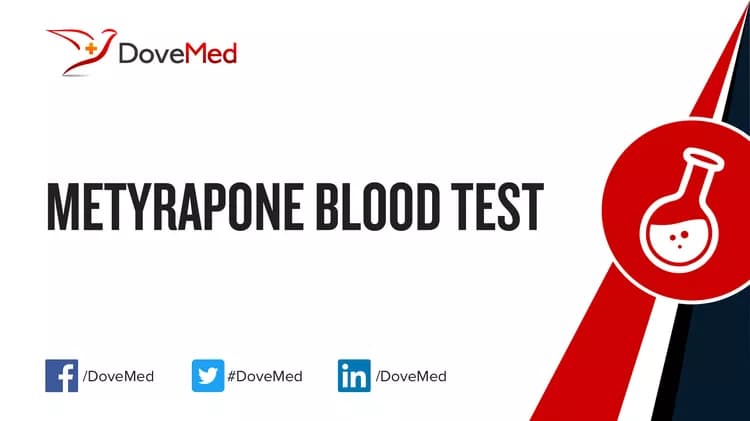 Metyrapone Blood Test