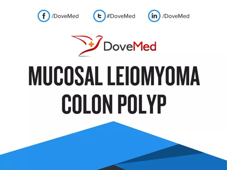Mucosal Leiomyoma Colon Polyp
