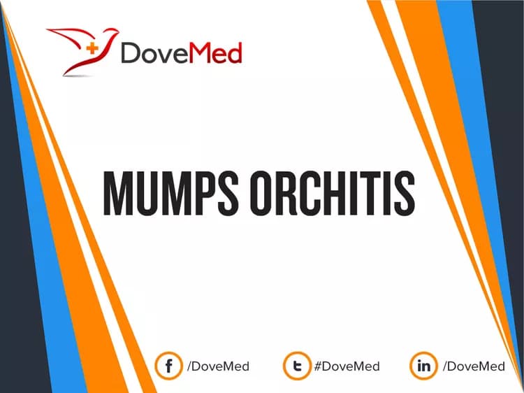 Mumps Orchitis