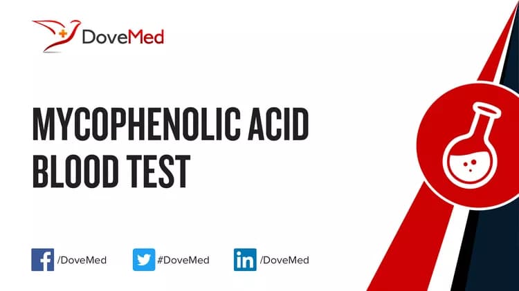Mycophenolic Acid Blood Test