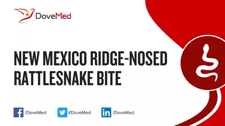 Where are you most likely to encounter New Mexico Ridge-Nosed Rattlesnake Bite?