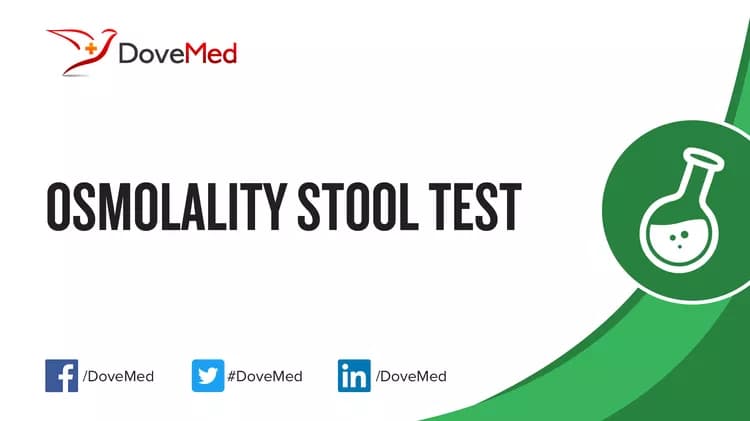 Osmolality Stool Test