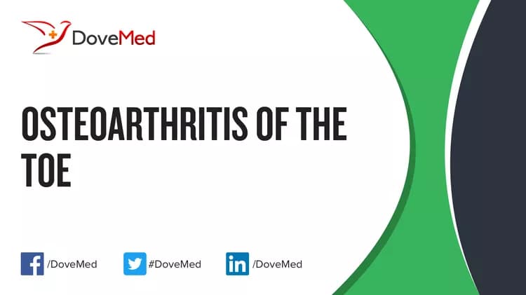 Are you satisfied with the quality of care to manage Osteoarthritis of the Toe in your community?