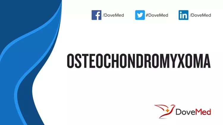 What condition among the following is Osteochondromyxoma, a benign bone tumor, rarely associated with?