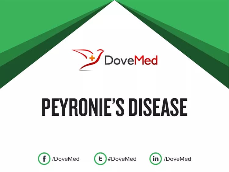 What are the possible symptoms of Peyronie's disease?