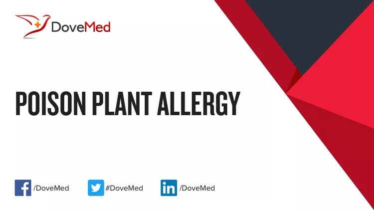 Poison Plant Allergy
