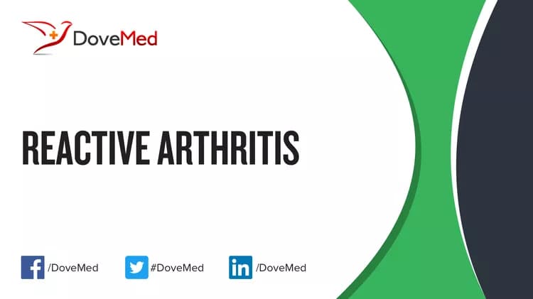 Can you access healthcare professionals in your community to manage Reactive Arthritis?