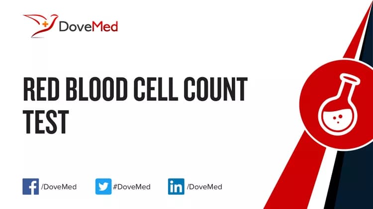 Red Blood Cell Count Test