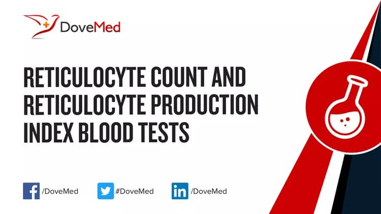 Reticulocyte Count and Reticulocyte Production Index Blood Tests