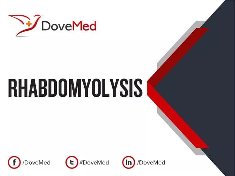 Can you access healthcare professionals in your community to manage Rhabdomyolysis?