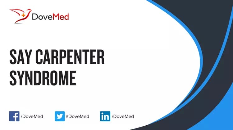 Can you access healthcare professionals in your community to manage Say Carpenter Syndrome?