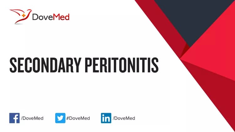 Can you access healthcare professionals in your community to manage Secondary Peritonitis?