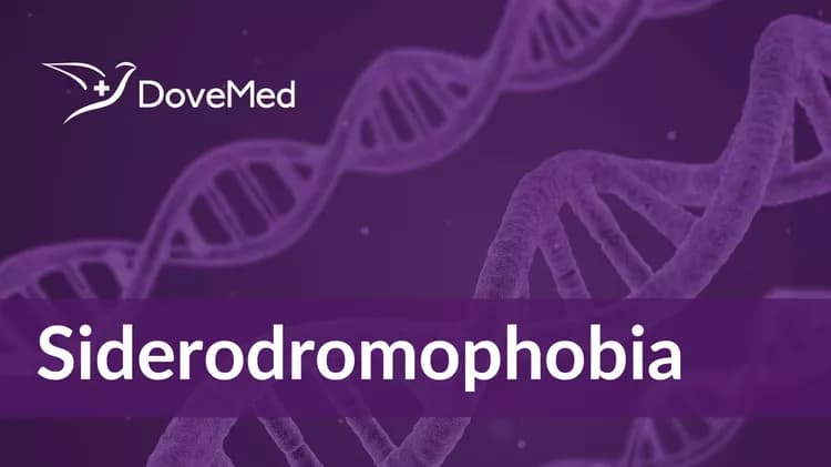 What is Siderodromophobia?