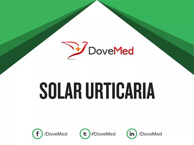Are you satisfied with the quality of care to manage Solar Urticaria in your community?