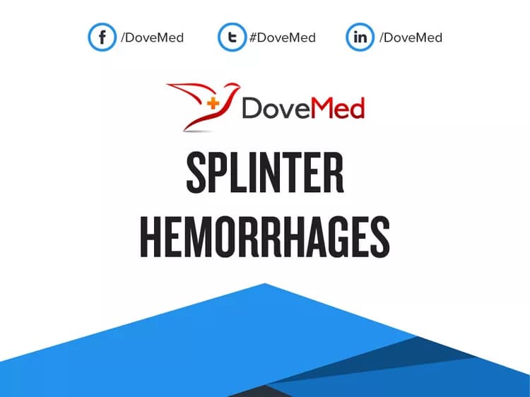 Are you satisfied with the quality of care to manage Splinter Hemorrhages in your community?