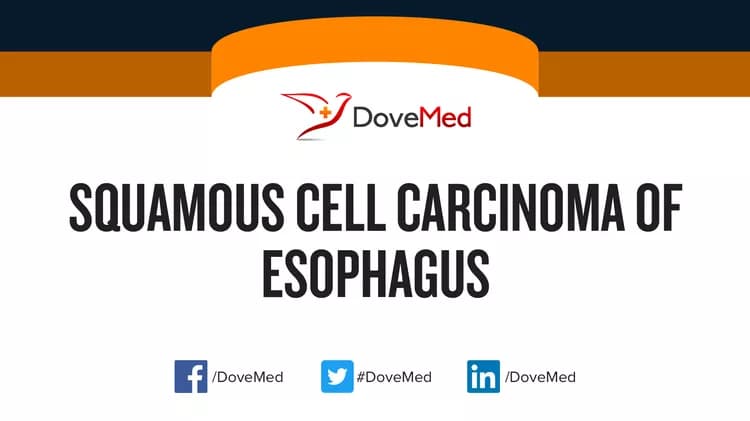 Are you satisfied with the quality of care to manage Squamous Cell Carcinoma of Esophagus in your community?
