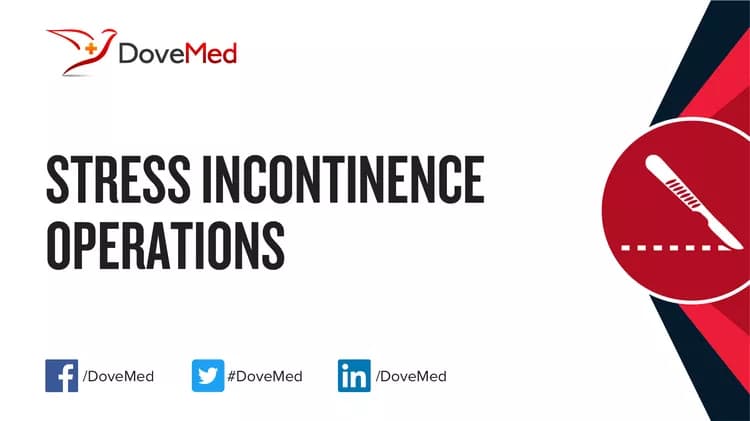 Stress Incontinence Operations